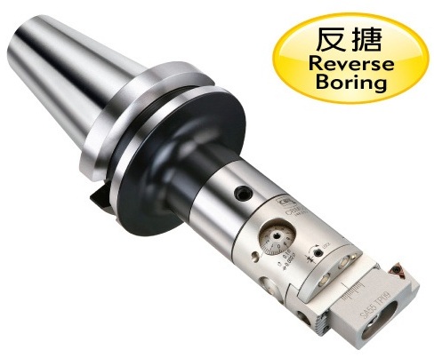 CBM精密微調反搪孔刀 + LBK刀柄 (MAS 403BT)