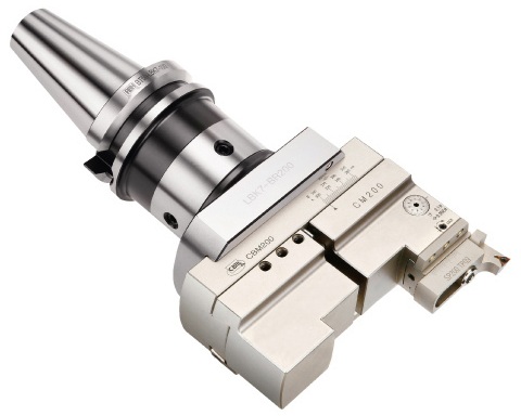 Ø200以上CBM組合式大徑精密微調搪孔刀 + BST刀柄(MAS 403 BT)